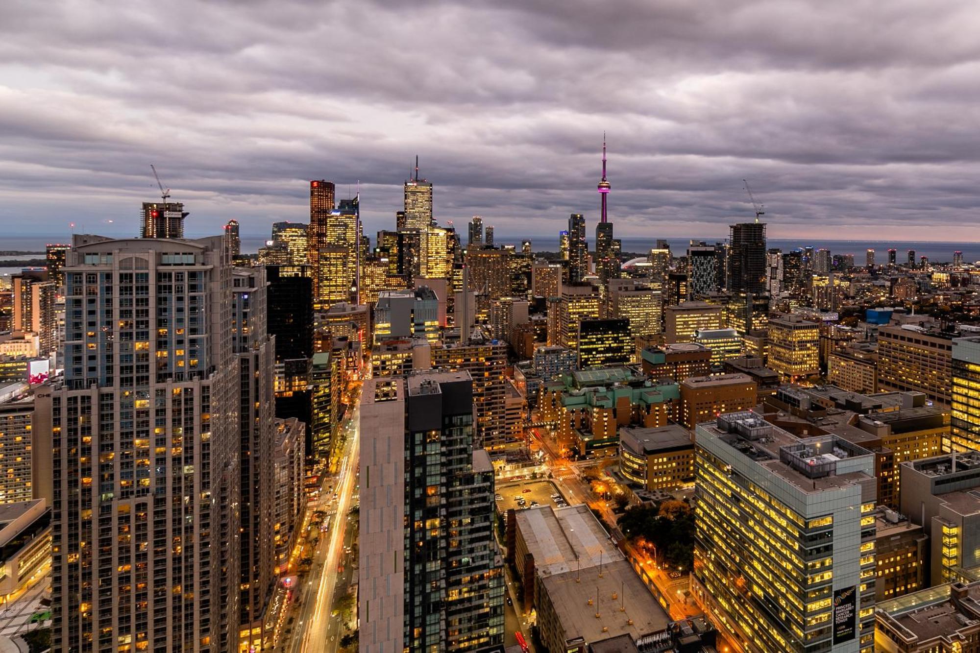 Great View High Rise In Central Toronto Bagian luar foto