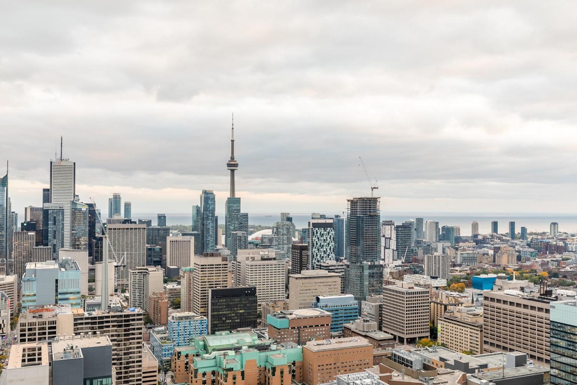 Great View High Rise In Central Toronto Bagian luar foto