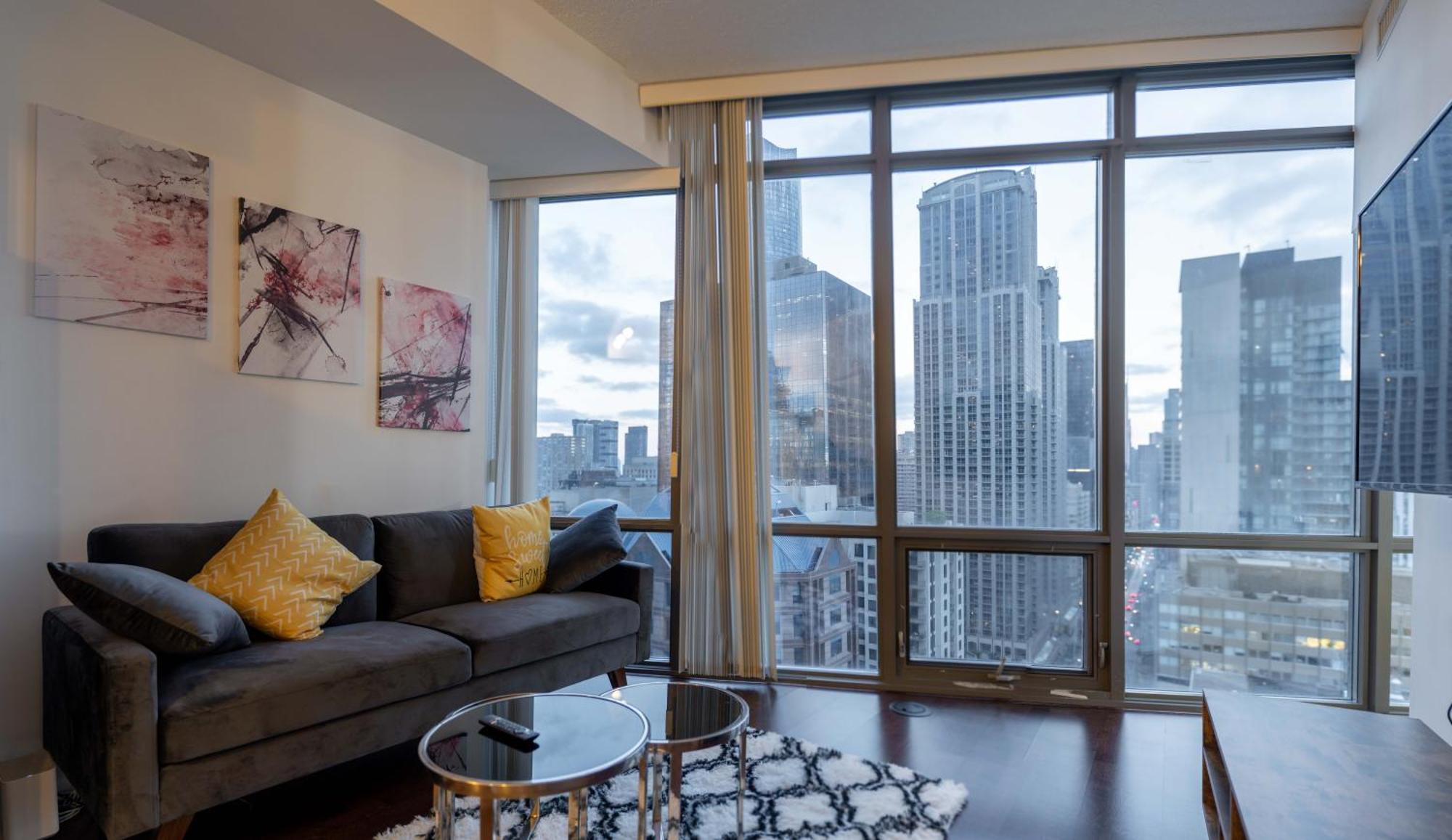 Great View High Rise In Central Toronto Bagian luar foto