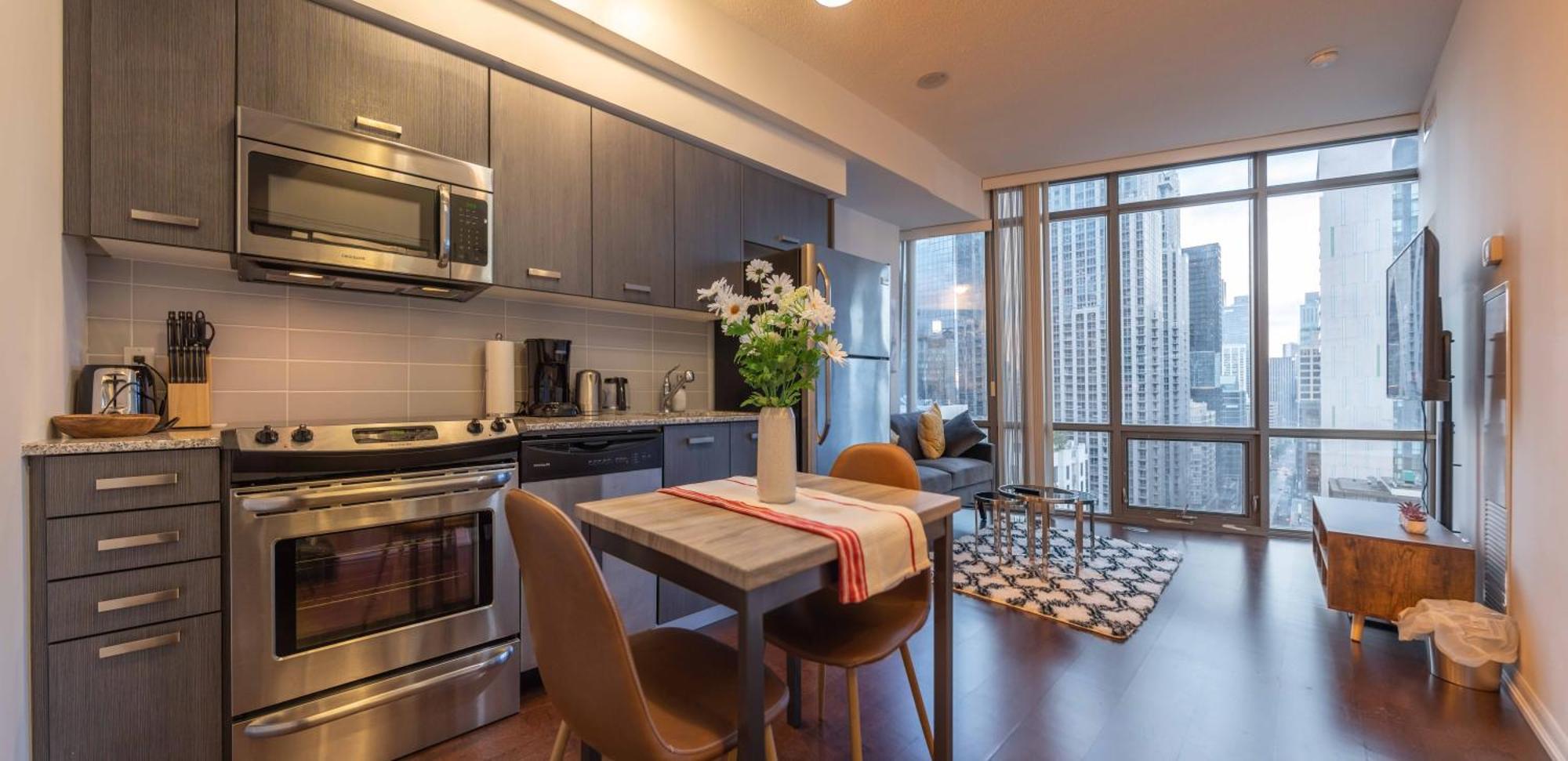 Great View High Rise In Central Toronto Bagian luar foto